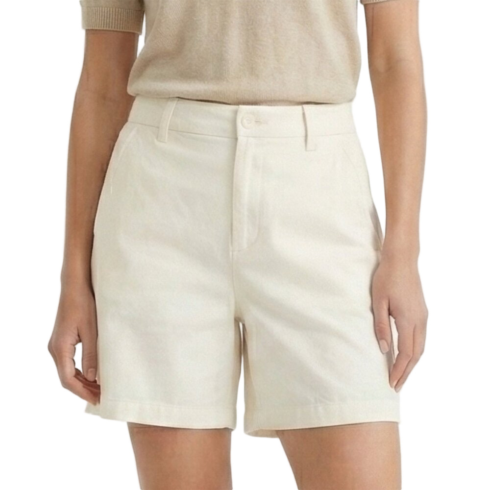 Icebreaker Cream High-Rise Women’s Shorts